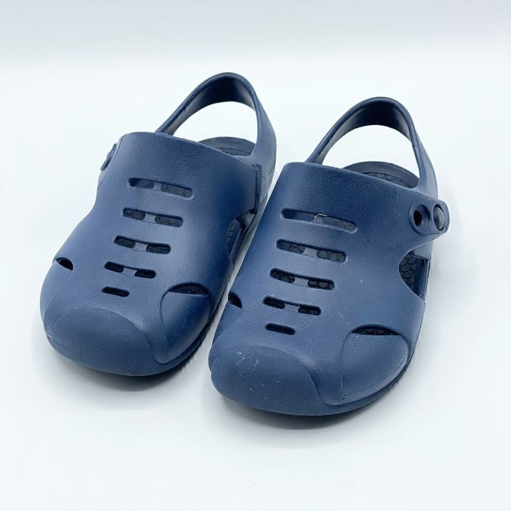 Okabashi toddler waterproof sandals in blue - Little Kid 7